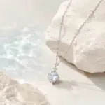 Deep Sea Aquamarine Pendant Necklace